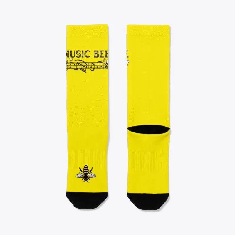 Music Bee Socks